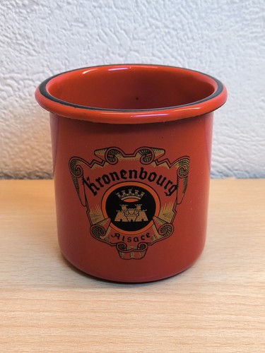 Chope tasse émaillée - Émaillée, bière