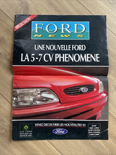 Brochure ford news 1993 - ford,
