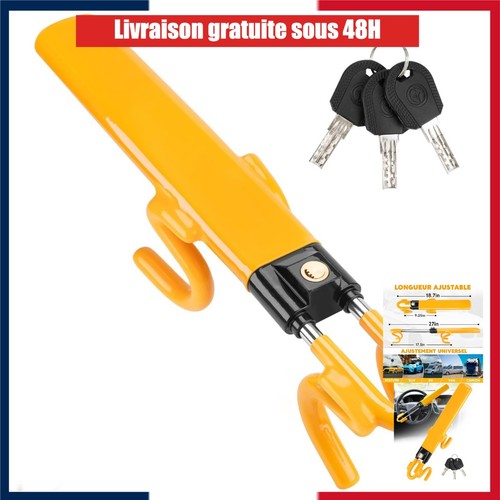 Antivol volant voiture canne - volant,