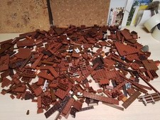 LEGO MARRON HARRY POTTER, STAR WARS, BATEAU PIRATE, AUTRES 1KG (LOT MARRON 01)