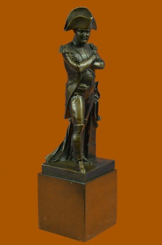Statue bronze militaire - bronze,