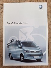 VW VOLKSWAGEN T5 CALIFORNIA BIKER 2008 BROCHURE Allemagne TRES BON ETAT