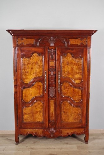 Armoire bressane cerisier - armoire,
