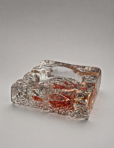 Beautiful murano glass ashtray - beautiful,