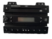 Ford Car Radio CD Radio 4500 RDS EON Fiesta 6 Fusion Automotive Black Code Available