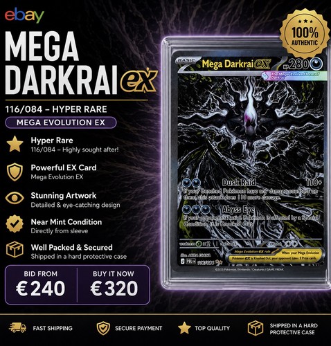 Mega darkrai 116 084 - ex, 116/084