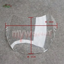pour SUZUKI RGV250 VJ22 1991-1996 Pare-brise de moto