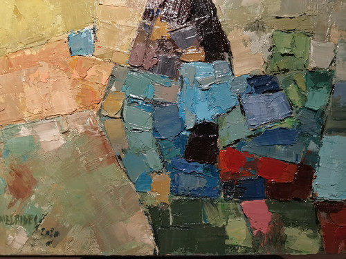 Huile sur toile/abstrait