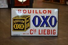 Plaque émaillée OXO liebig