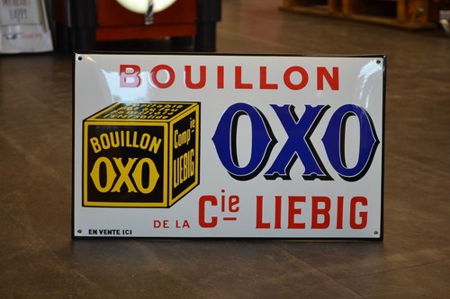 Plaque émaillée oxo - plaque,