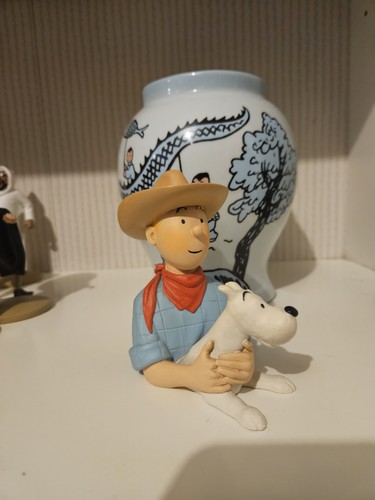 Buste kuifje tintin - kuifje, cowboy