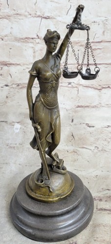 Real bronze metal statue - bronze, with