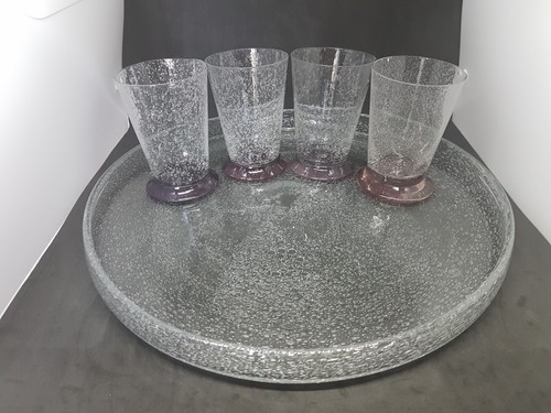 Plateau quatre verres en - plateau, +