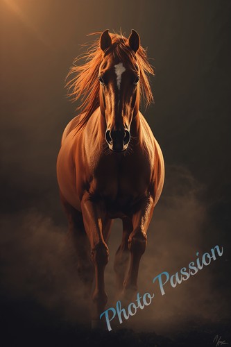 Photo cheval sauvage - a4,