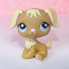 authentic littlest LPS 951 golden retriever DOG CHIEN pet shop hasbro