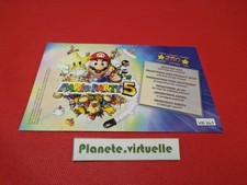 CARTE CARD CLUB VIP NINTENDO MARIO PARTY 5  GAMECUBE 🌟 