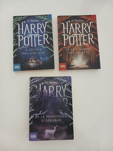 Lot livres harry potter - 3,