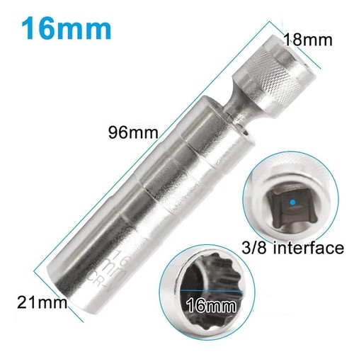 Clé à bougie - 3/8",