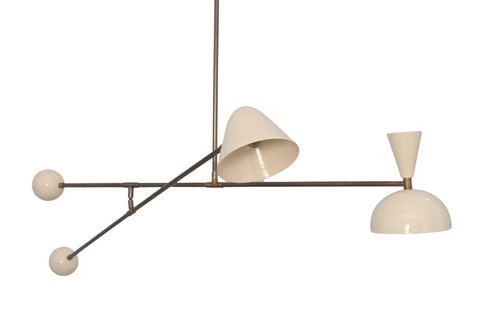 Lustre spoutnik laiton - spoutnik,