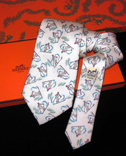 Hermès Cravate Tie Made in