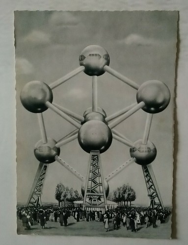 Carte postale atomium - postale,