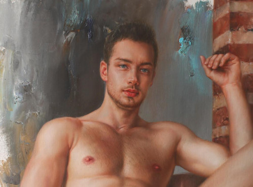 Erotic art man - man, nude