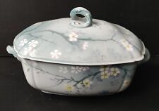 LUNEVILLE CHERRY BLOSSOM FLORAL DECOR ART NOUVEAU 1900 SOUP BOWL KG
