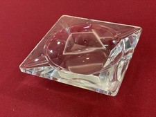 Vintage Val Saint Lambert Crystal Ashtray