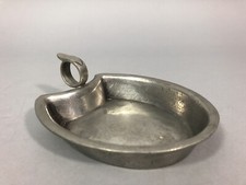 Antique Vintage TIN DE LA FONTAINE PARIS ASHTRAY Title 99% HORSESHOE Shape