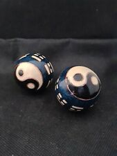 Antique Chinese Stress Ball Ying Yang Ref F427