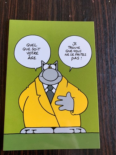 Carte postale bon baisers - bon, du