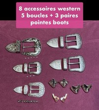 Lot de 5 boucles pour