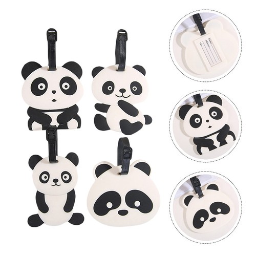 Set 4pcs dessin animé panda - 1,