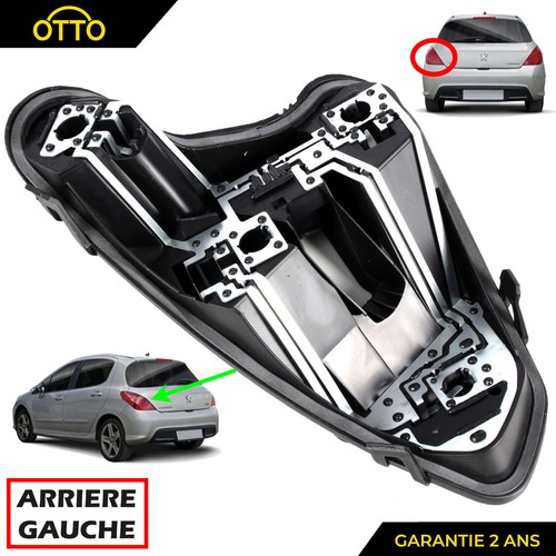 Platine feu arrière gauche - de,