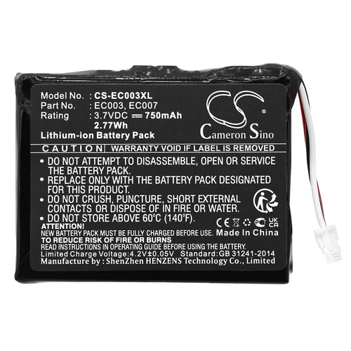 Batterie 750mah type ec003 - 750mah,