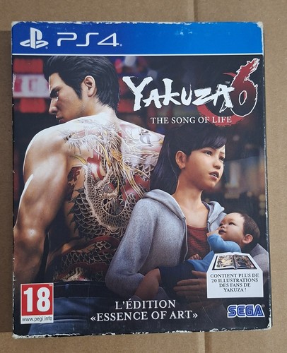Jeu ps4 yakuza the song - jeu,