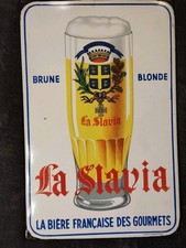 Plaque Émaillée Bière LA