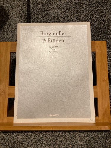 Burgmüller études opus - burgmüller,
