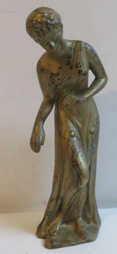 Statuette bronze femme a - bronze,