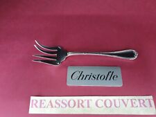 FOURCHE SERVICE SARDINES 16 CM CHRISTOFLE RUBANS BEL ÉTAT MÉTAL ARGENTÉ;