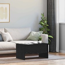 Table basse Chêne noir 102 x 50,5 x 46,5 cm Bois d'ingénierie vidaXL