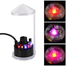 Brumisateur à Ultrasons Mini Machine à Brouillard avec 12 Lumières LED Brumis...