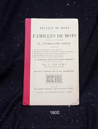 Rare manuel scolaire ancien
