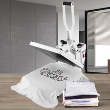 VEVOR Presse à Chaud Machine de Sublimation Textile 38x38 cm pour T-shirts DIY