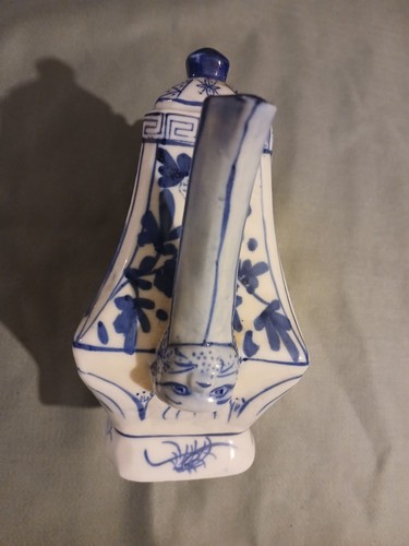 Théière chine bleu ancien - chine,