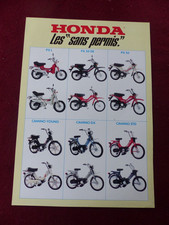 Prospectus  Moto : HONDA les