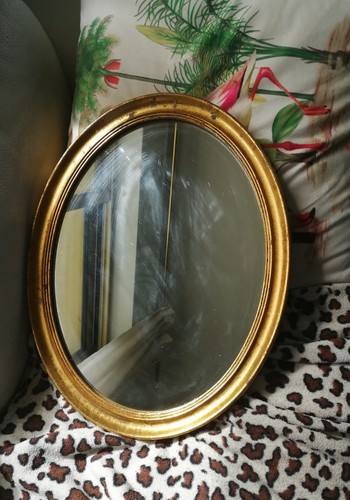 Miroir ovale style ancien - ,