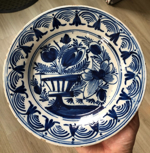 Belle assiette faïence - belle,