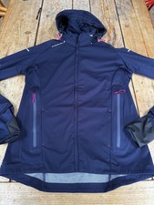 Small Mark KIPRUN Navy "Warm Regul" Windproof Water Resistant Running JACKET, 14