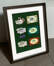 Disneyland Paris - Pin's Walt's an american restaurant - série complète encadrée